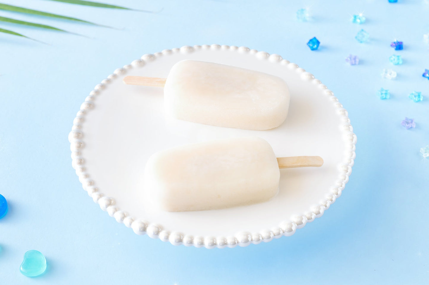 ホワイトカラーが目を引く！冷凍カカオピューレで作るカカオアイス